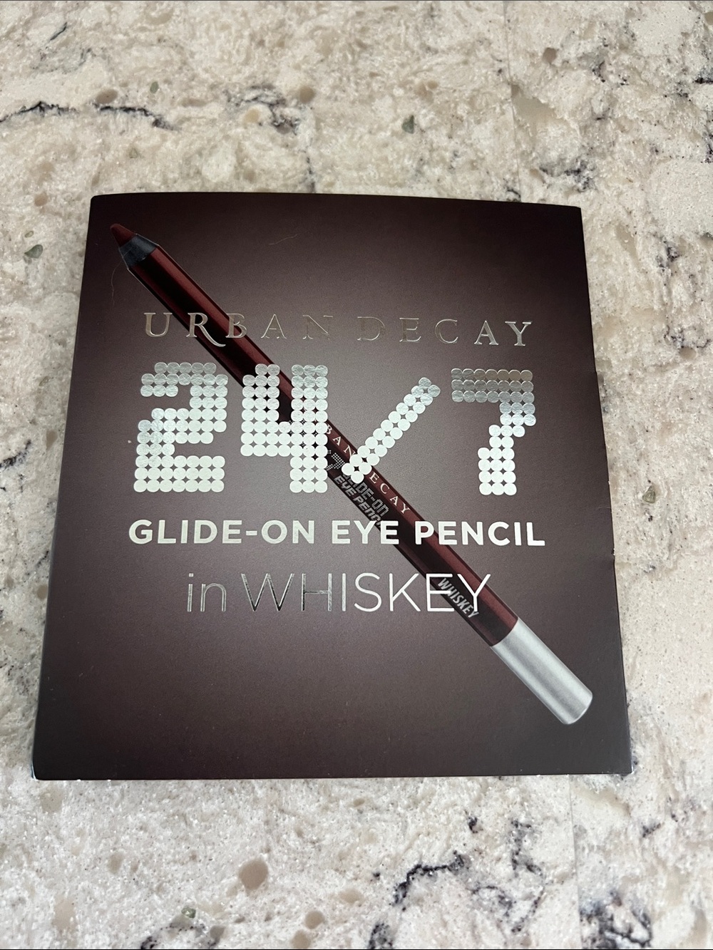 4/$14 Urban Decay 24/7 Glide-on Eye Pencil in Whiskey, travel size, NEW